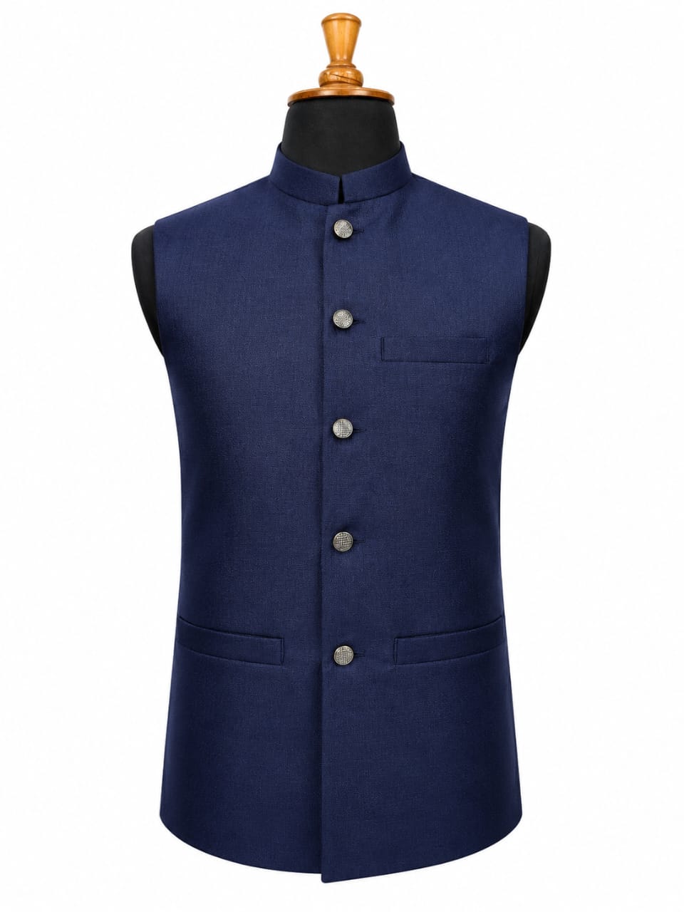 Navy Blue Waistcoat for Men