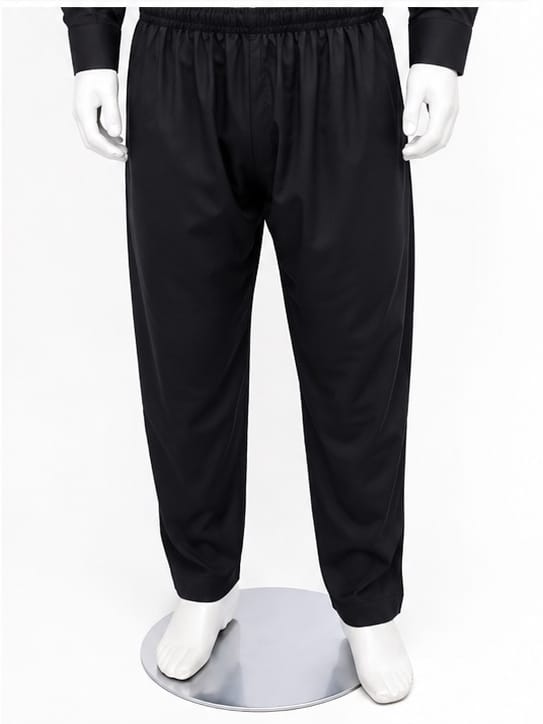 Deep Black Kurta Trouser For Men