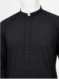 Deep Black Kurta Trouser For Men
