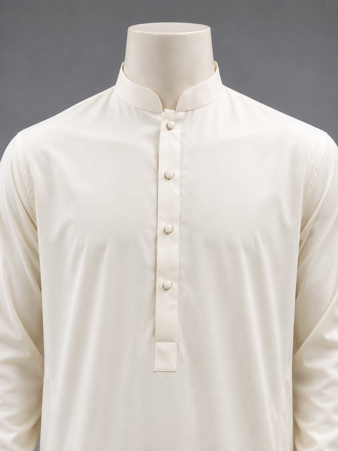 Off White Classic Kurta Shalwar