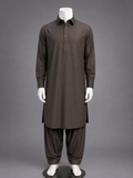 Dark Brown Classic Shalwar Kameez