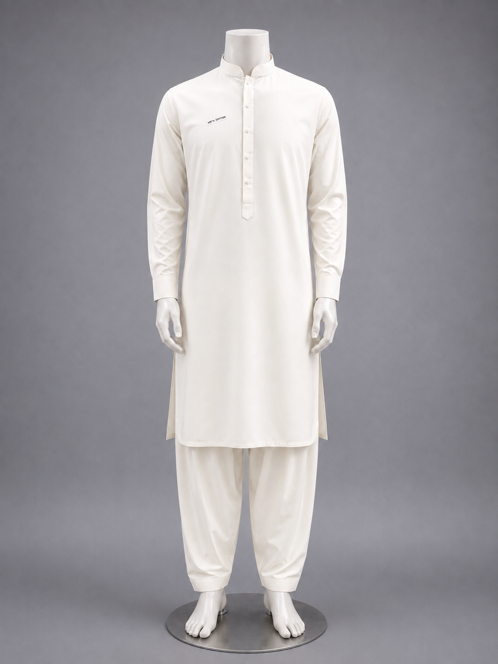 White Classic Kurta Shalwar