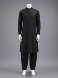 Black Band Collar Kurta Shalwar
