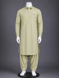 Pale Pistachio 100% Cotton Shalwar Kameez