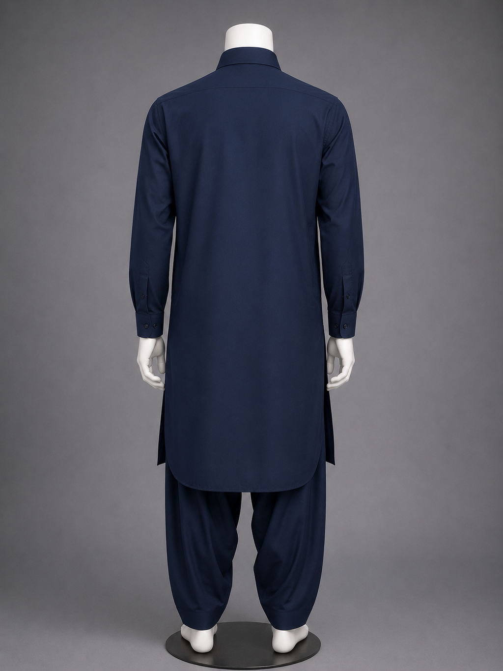 Navy Blue Classic Shalwar Kameez