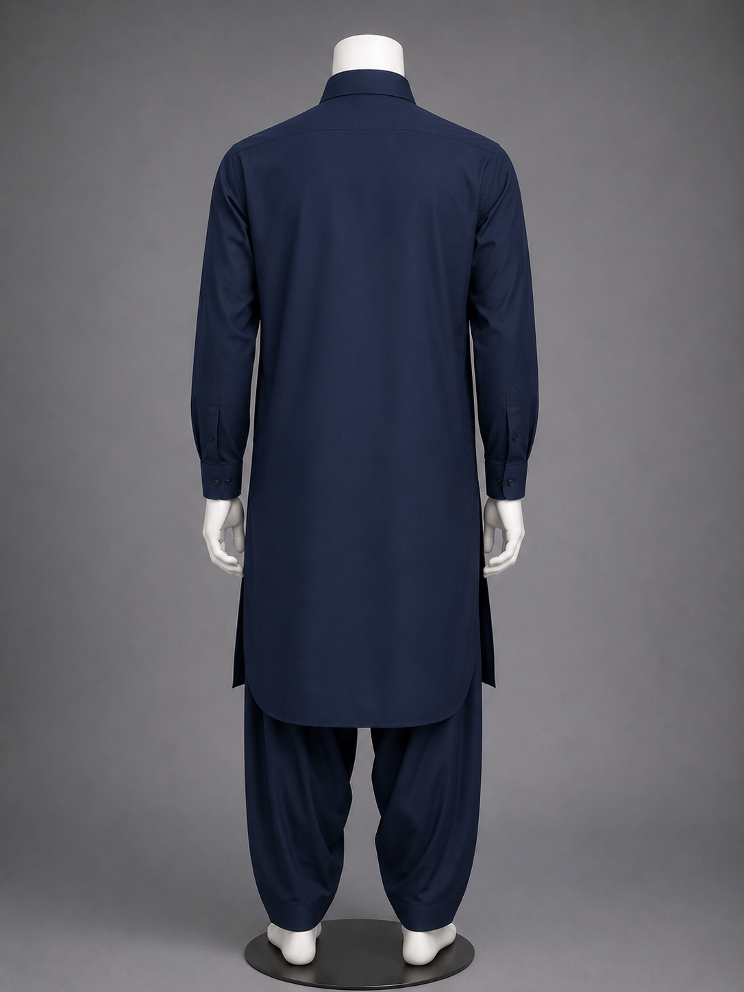 Navy Blue Classic Shalwar Kameez