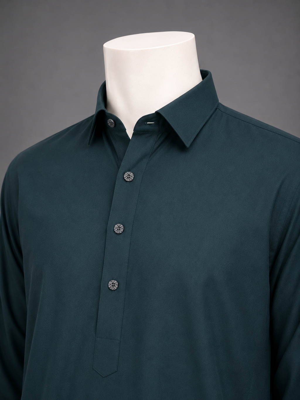 Deep Teal Classic Shalwar Kameez